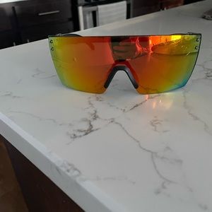 Heat Wave Visual Lazer Face Sunblast Z.87 Polarized Sunglasses